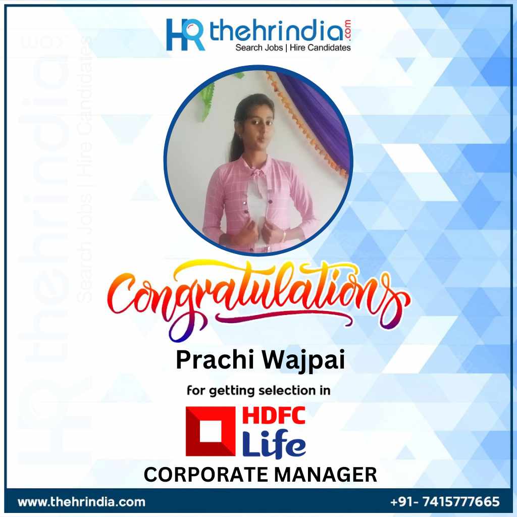Prachi Wajpai  | The HR India